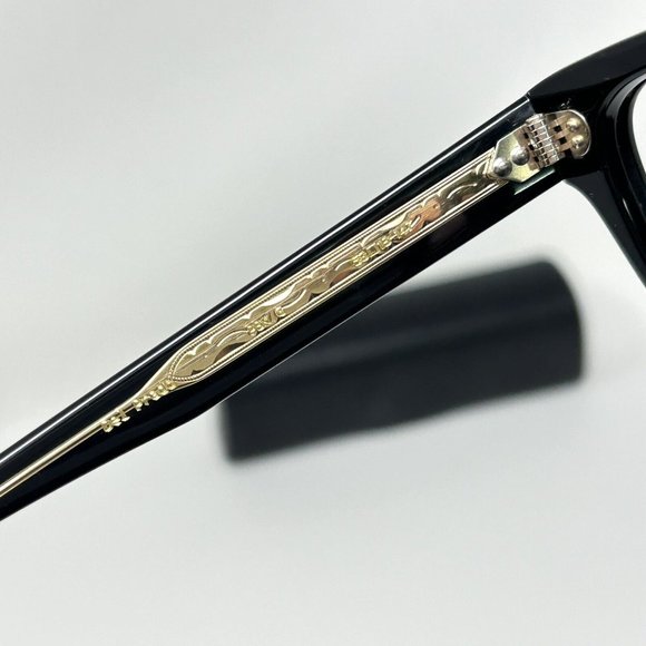 eyevan Del Prado Eyeglasses Frame Black PBK/G Made In Japan 53 [] 18 147 - Picture 8 of 15